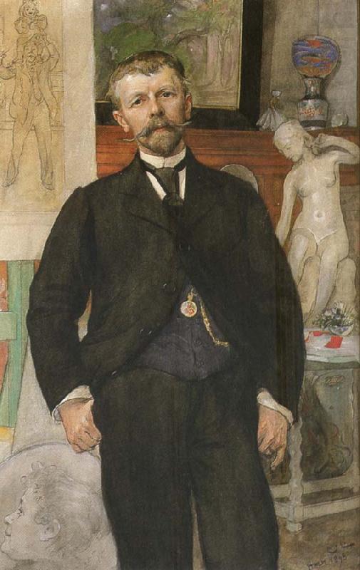 Jac Ahrenberg, Carl Larsson